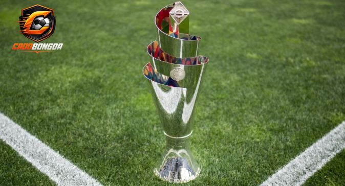 Không khí cuồng nhiệt và chiếc cúp vô địch danh giá của UEFA Nations League.