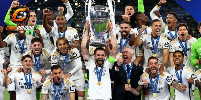 Real Madrid – đội bóng thống trị UEFA Champions League.