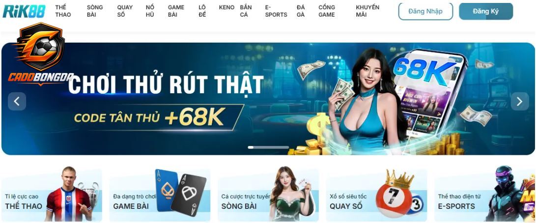 Rik88 được người chơi yêu mến sau khi trải nghiệm